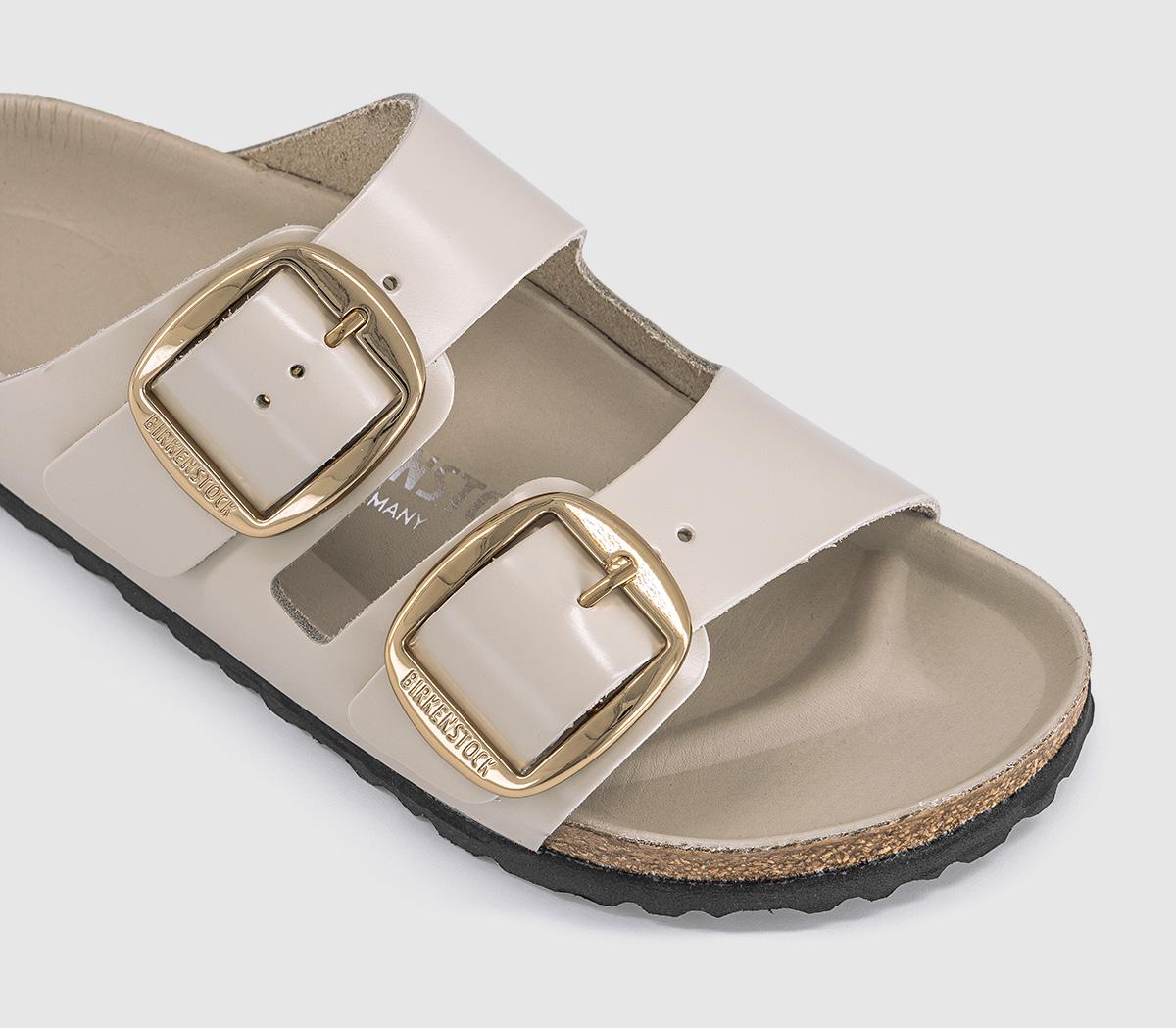 BIRKENSTOCKArizona Big Buckle SandalsHigh Shine Oyster