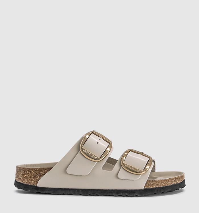 BIRKENSTOCK Arizona Big Buckle Sandals High Shine Oyster