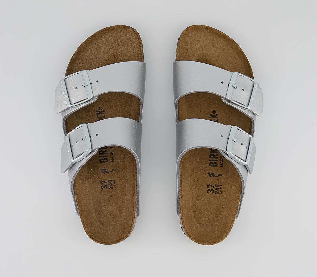 BIRKENSTOCK Arizona Two Strap Sandals BIRKENSTOCK Arizona Two Strap Sandals Silver