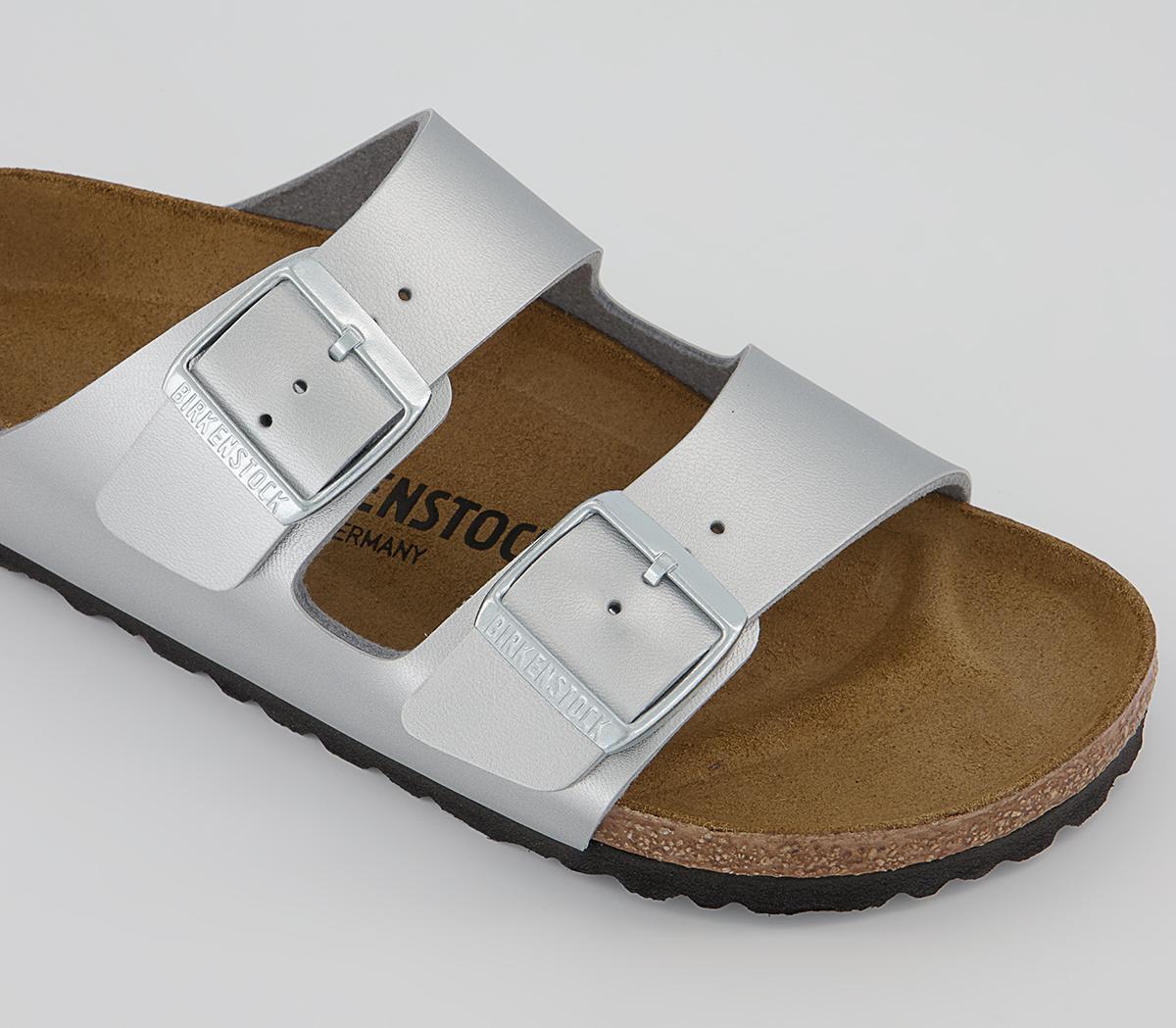 BIRKENSTOCK Arizona Two Strap Sandals BIRKENSTOCK Arizona Two Strap Sandals Silver
