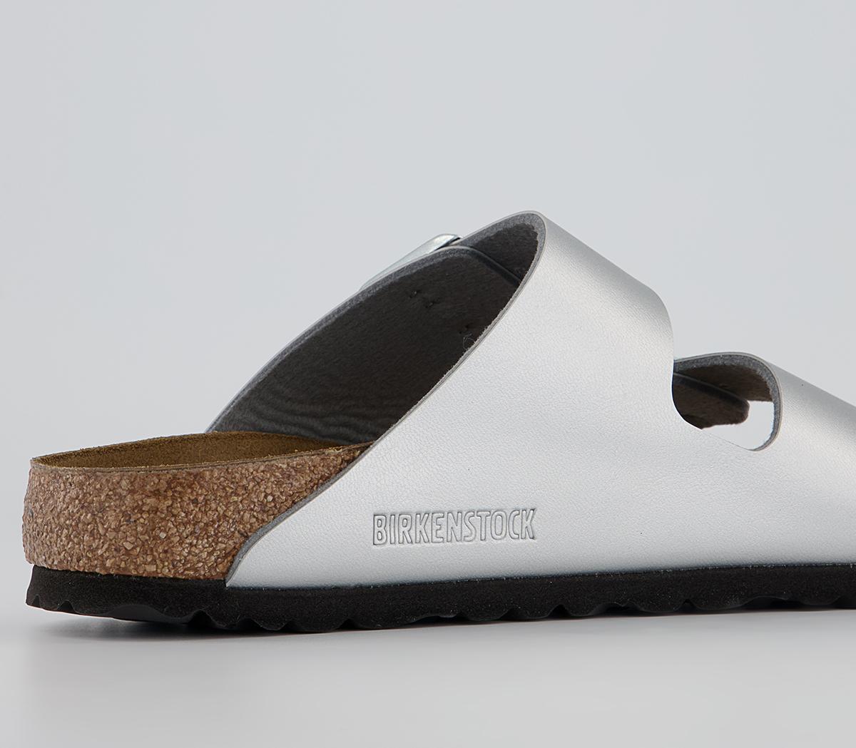 BIRKENSTOCK Arizona Two Strap Sandals BIRKENSTOCK Arizona Two Strap Sandals Silver