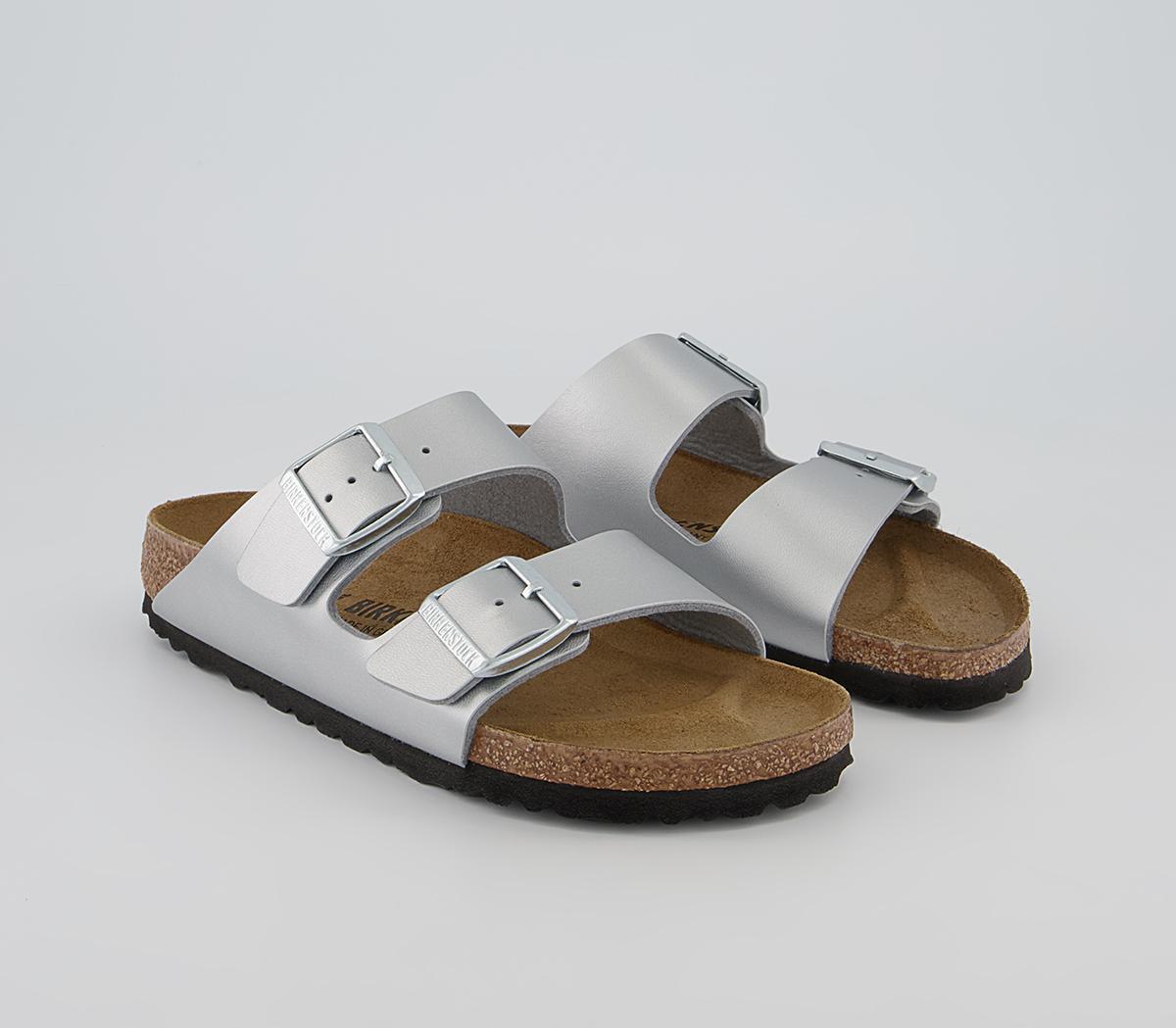 BIRKENSTOCK Arizona Two Strap Sandals BIRKENSTOCK Arizona Two Strap Sandals Silver