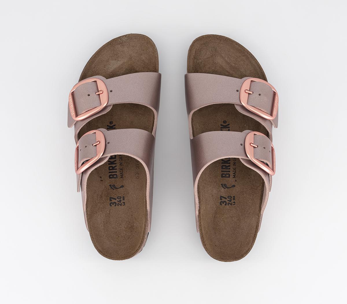 BIRKENSTOCK Arizona Big Buckle Sandals BIRKENSTOCK Arizona Big Buckle Sandals Metallic Copper