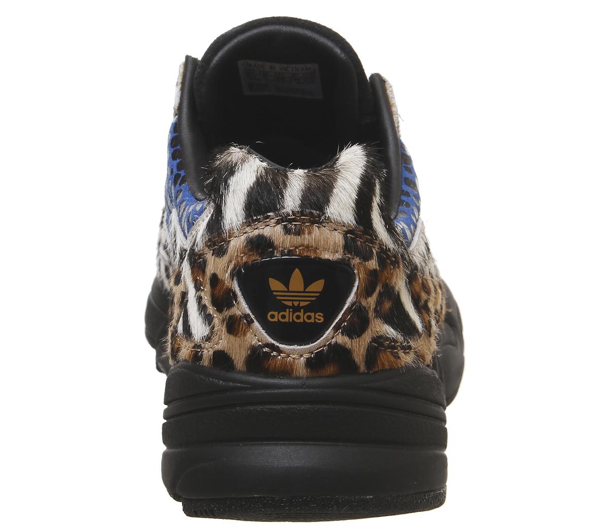 adidasFalcon adidasFalconLeopard Black Off White