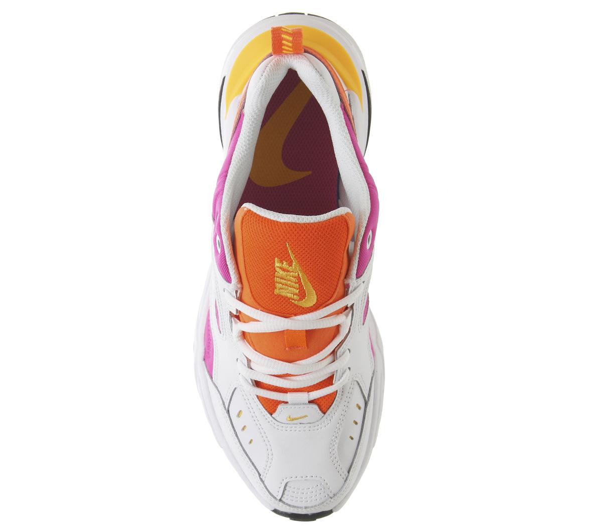 nike mk2 tekno pink and orange