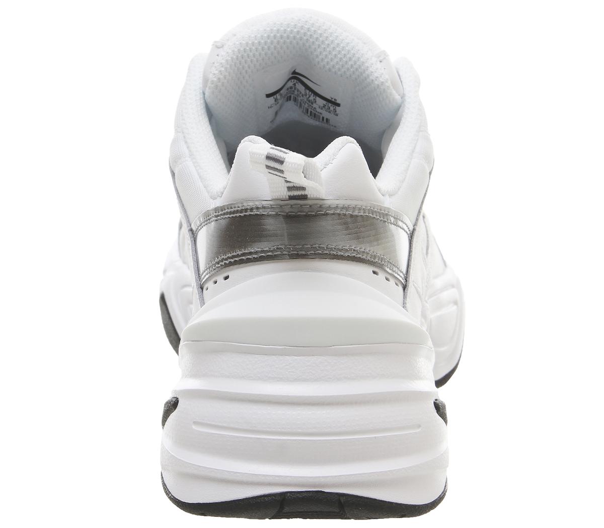 Nike M2k Tekno Trainers White Cool Grey Black - Women's Trainers