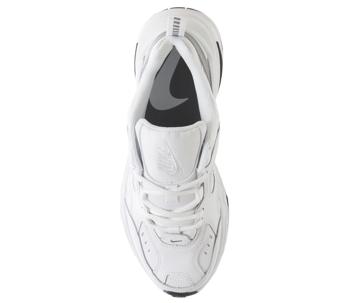 Nike M2k Tekno Trainers White Cool Grey Black - Women's Trainers