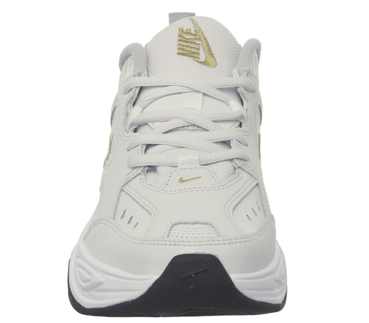 Nike M2k Tekno Trainers Platinum Celery Wolf Grey White Black F