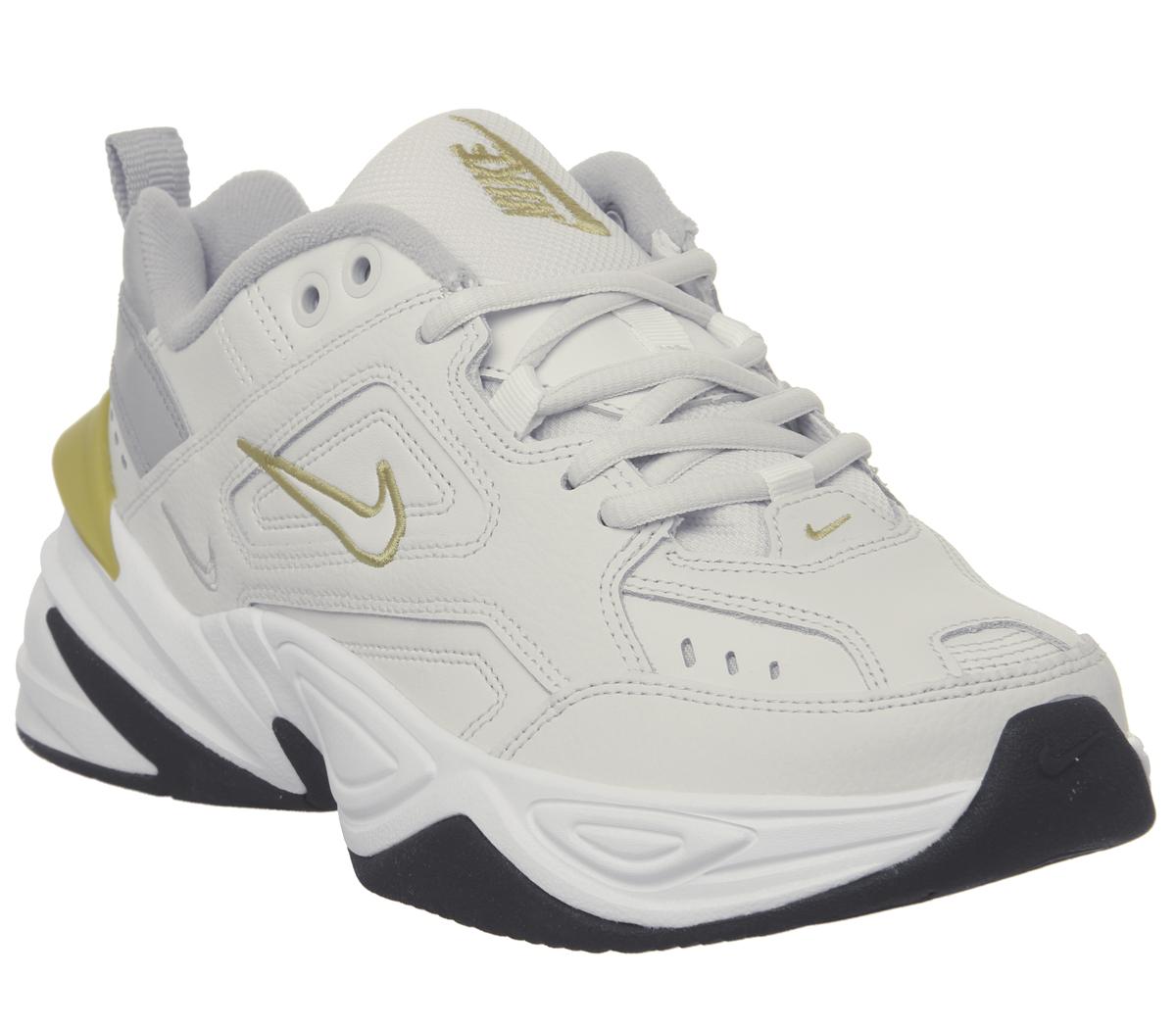 Equipo agricultores Específico Nike M2k Tekno Trainers Platinum Celery Wolf Grey White Black F - Women's  Trainers