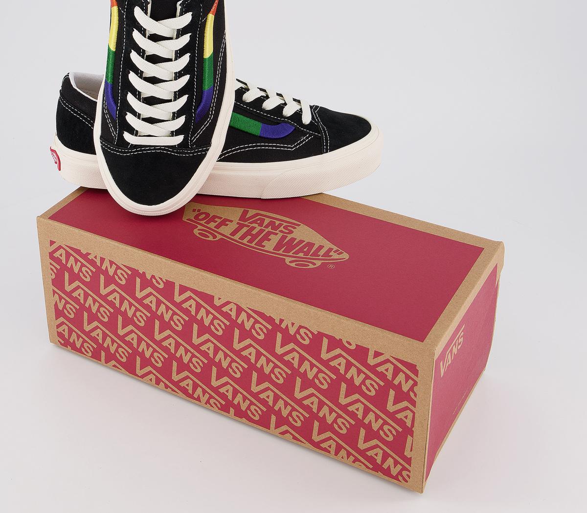Vans Style 36 Trainers Vans Style 36 Trainers Black Multi Marshmallow Embroidery Exclusive