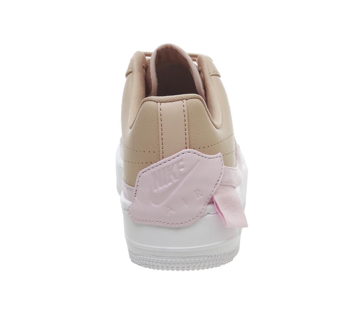 nike air force 1 jester beige and pink