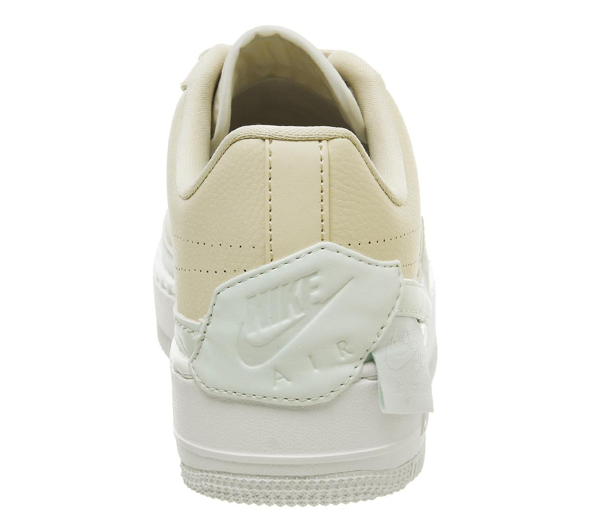 Nike Air Force 1 Jester Trainers Light Cream Ghost Aqua White - Women's ...