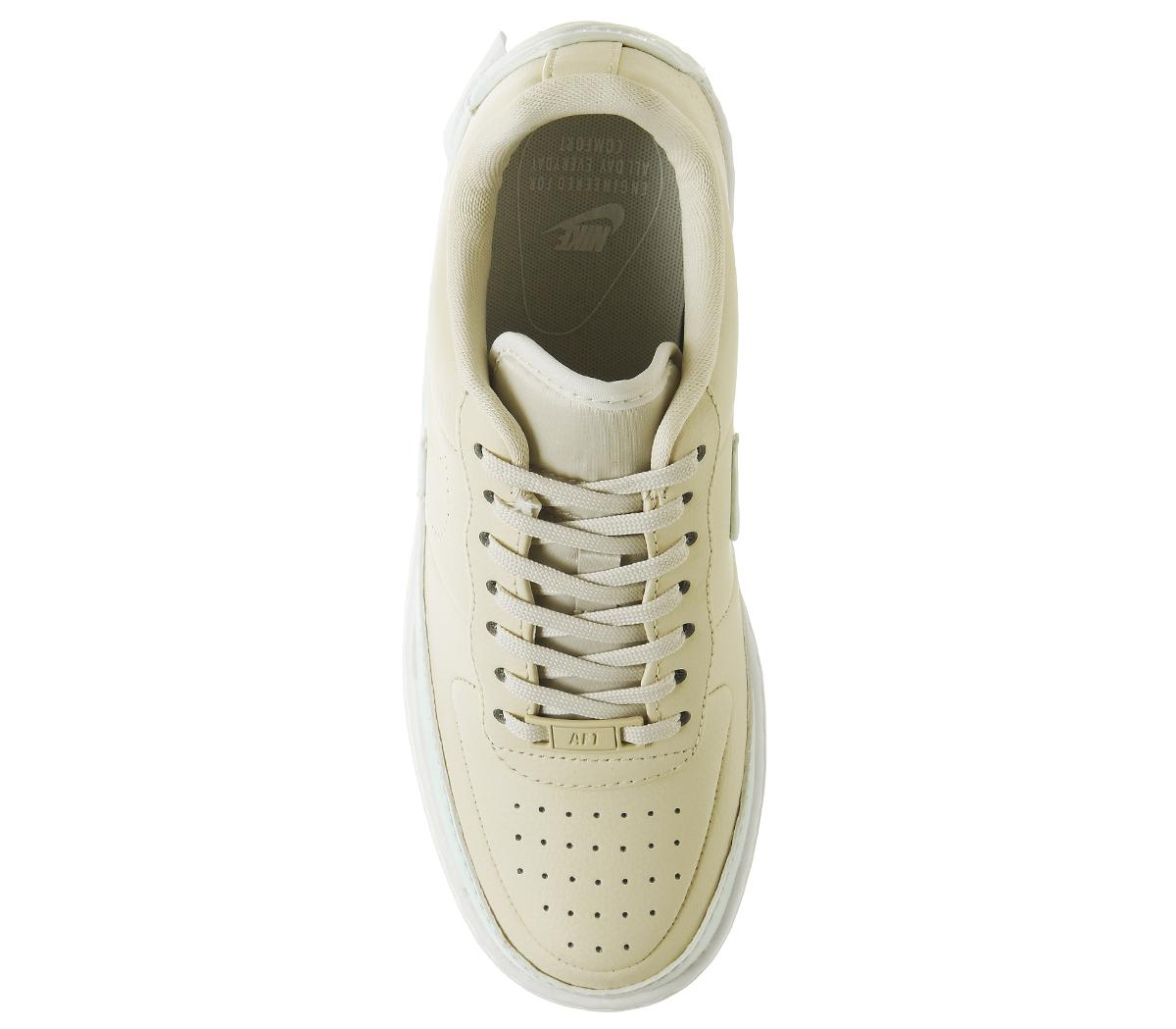 NikeAir Force 1 Jester TrainersLight Cream Ghost Aqua White