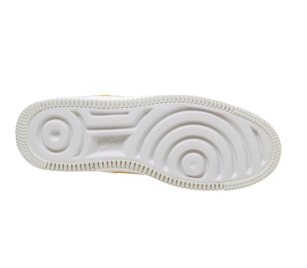 NikeAir Force 1 SageTopaz Gold White