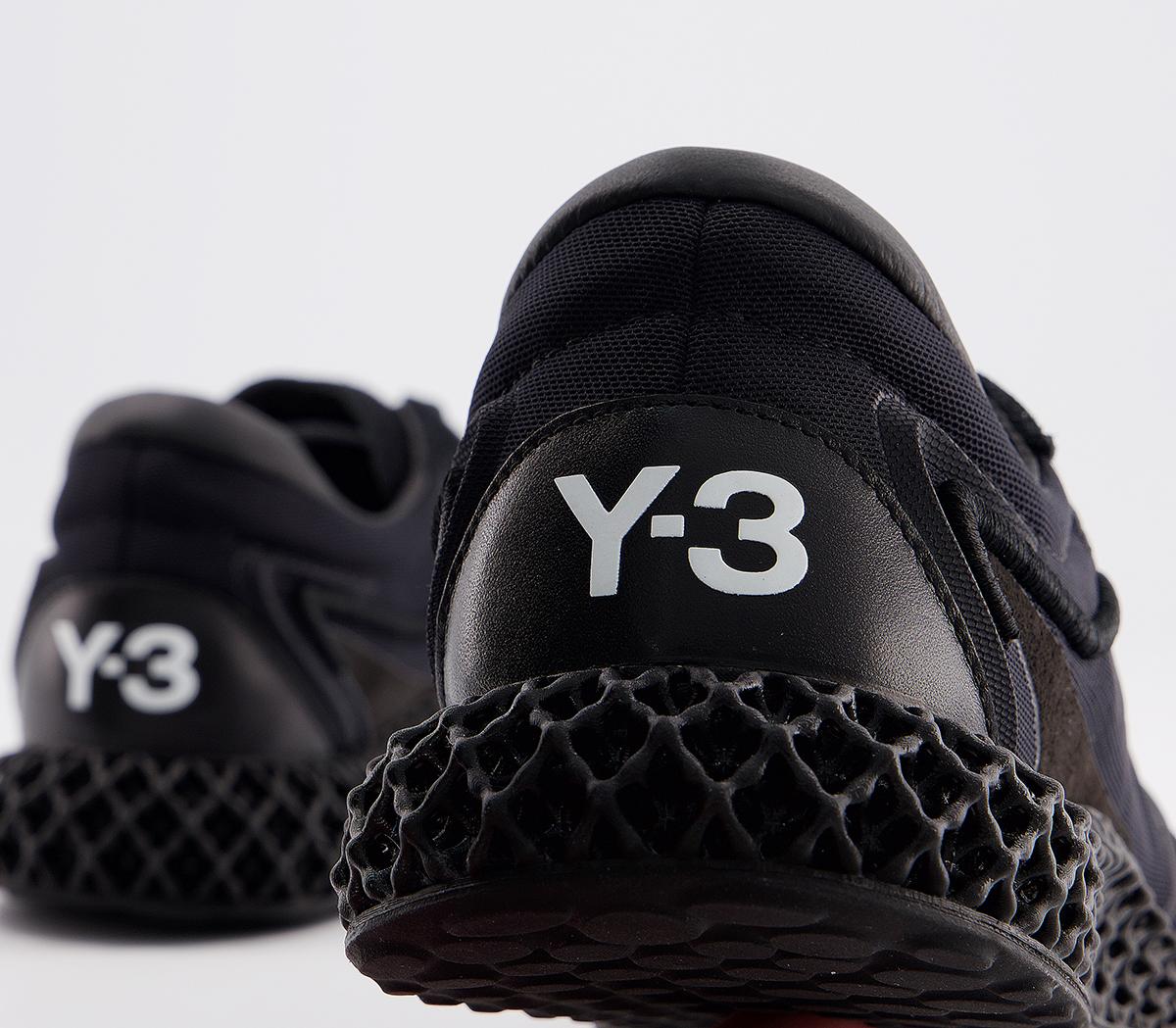 adidas Y-3 Y-3 Runner 4d Trainers adidas Y-3 Y-3 Runner 4d Trainers Black White