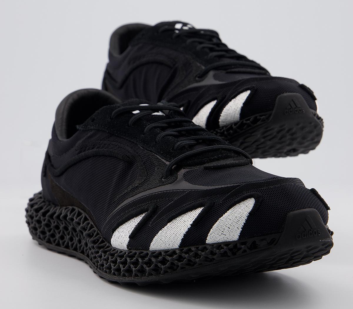 adidas Y-3 Y-3 Runner 4d Trainers adidas Y-3 Y-3 Runner 4d Trainers Black White