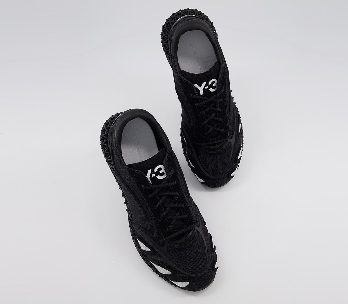 adidas Y-3 Y-3 Runner 4d Trainers adidas Y-3 Y-3 Runner 4d Trainers Black White