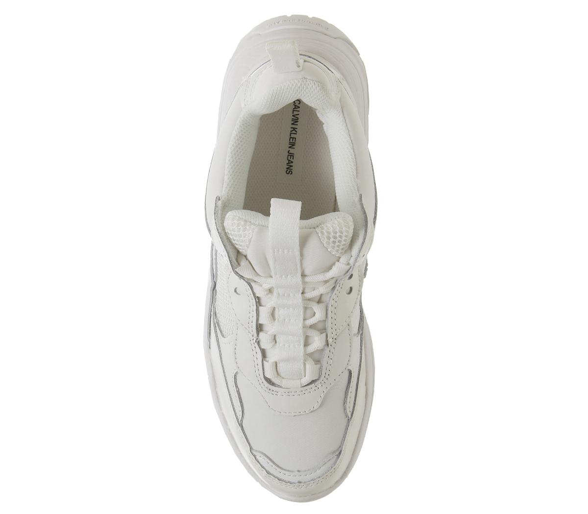 Calvin Klein Maya Trainers Bright White - Women's Trainers