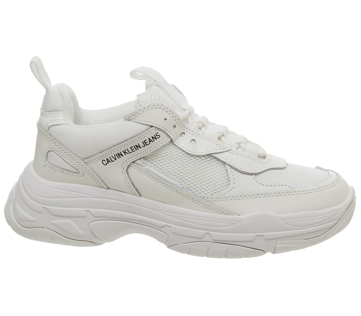 Calvin Klein Maya Trainers Bright White - Women's Trainers