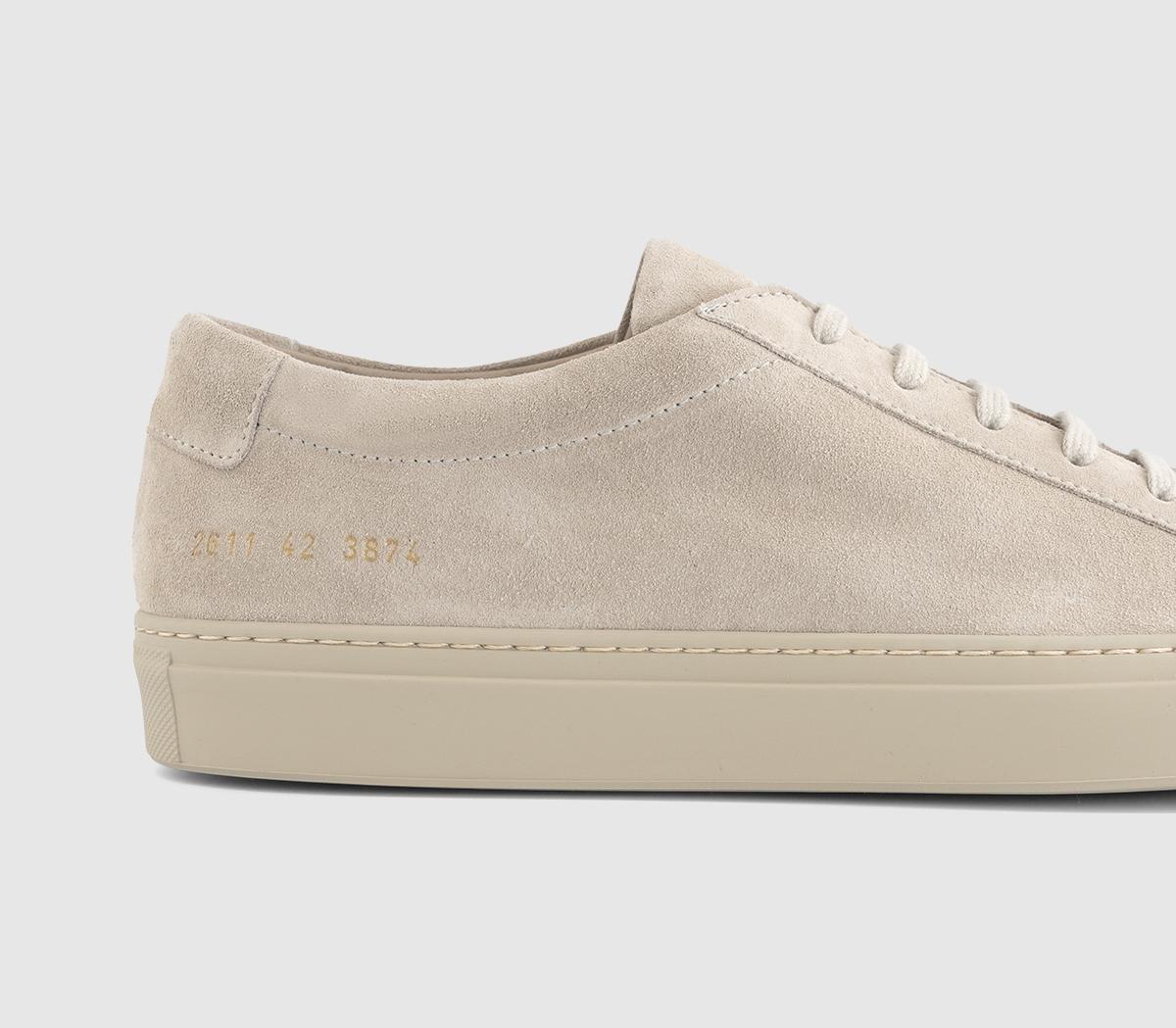 Common ProjectsAchilles Premium TrainersWarm Grey Suede