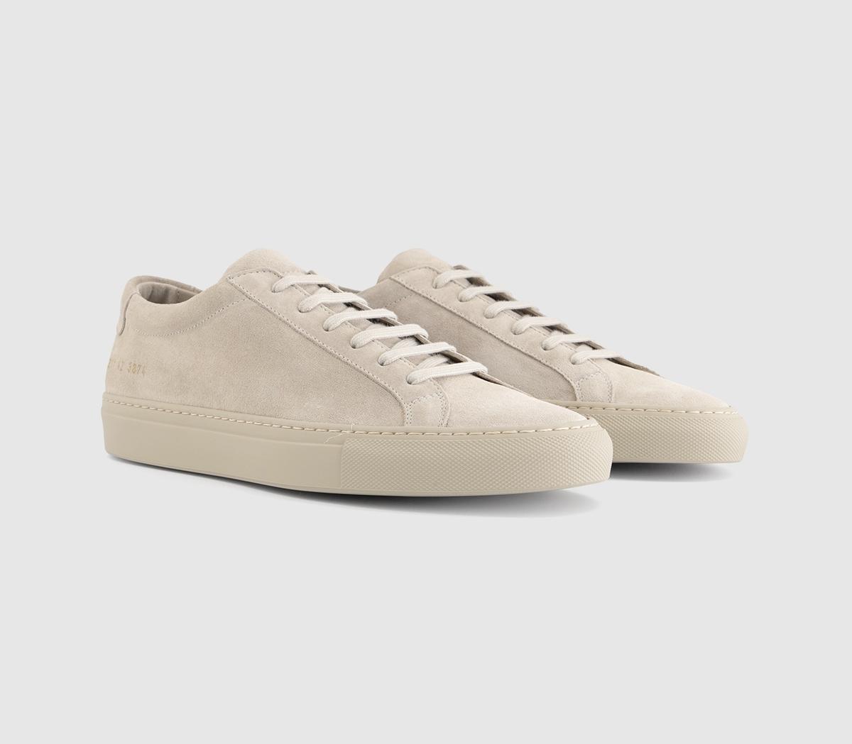 Common ProjectsAchilles Premium TrainersWarm Grey Suede