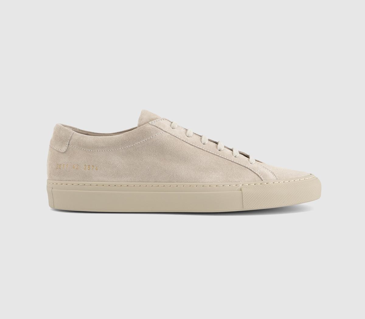 Common ProjectsAchilles Premium TrainersWarm Grey Suede