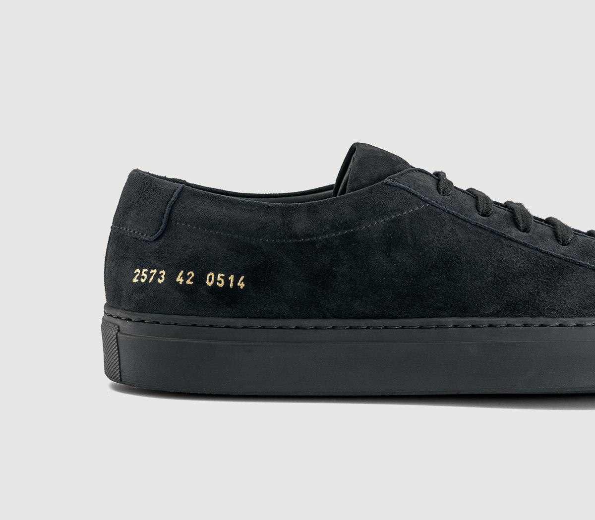 Common ProjectsAchilles Premium TrainersOff Black Suede