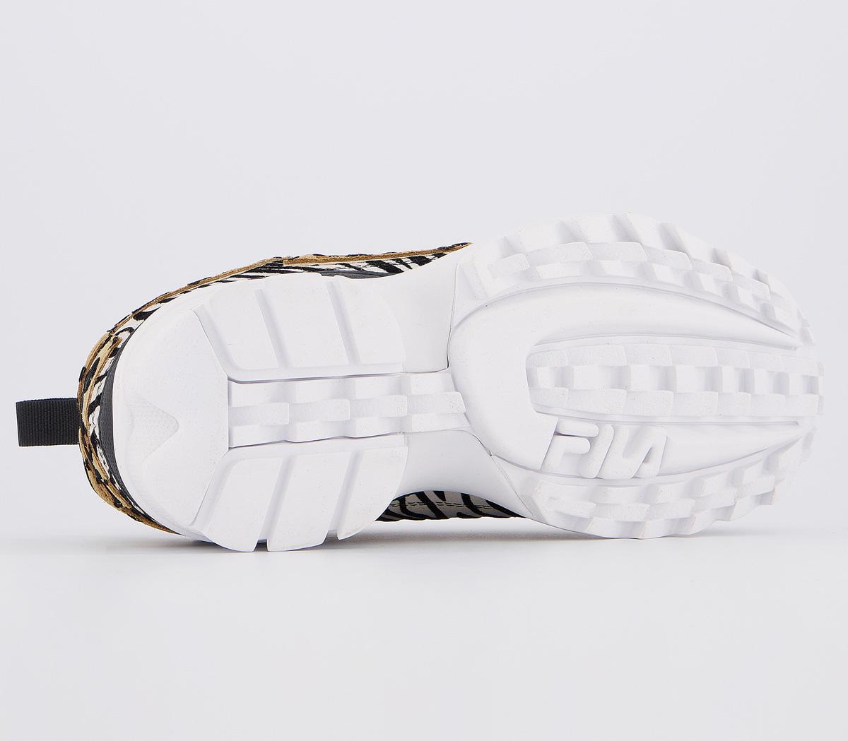 fila trainers disruptor black