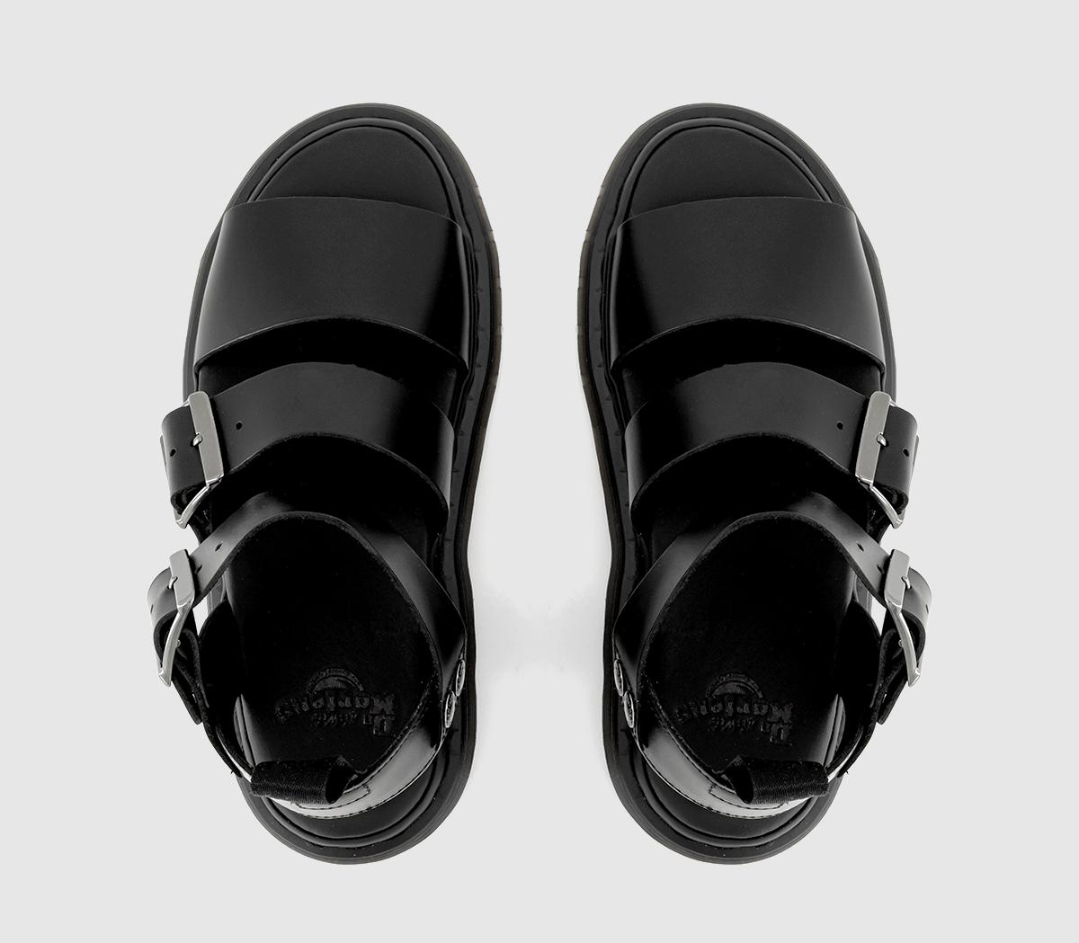 Dr. MartensGryphon Sandals Dr. MartensGryphon SandalsBlack Brando Leather