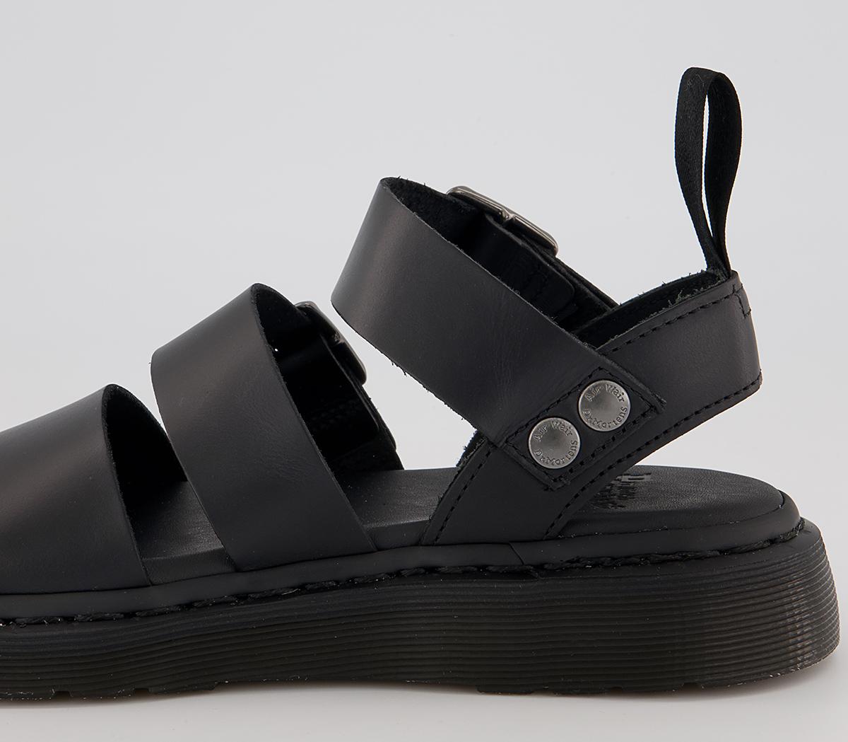 Dr. MartensGryphon Sandals Dr. MartensGryphon SandalsBlack Brando Leather