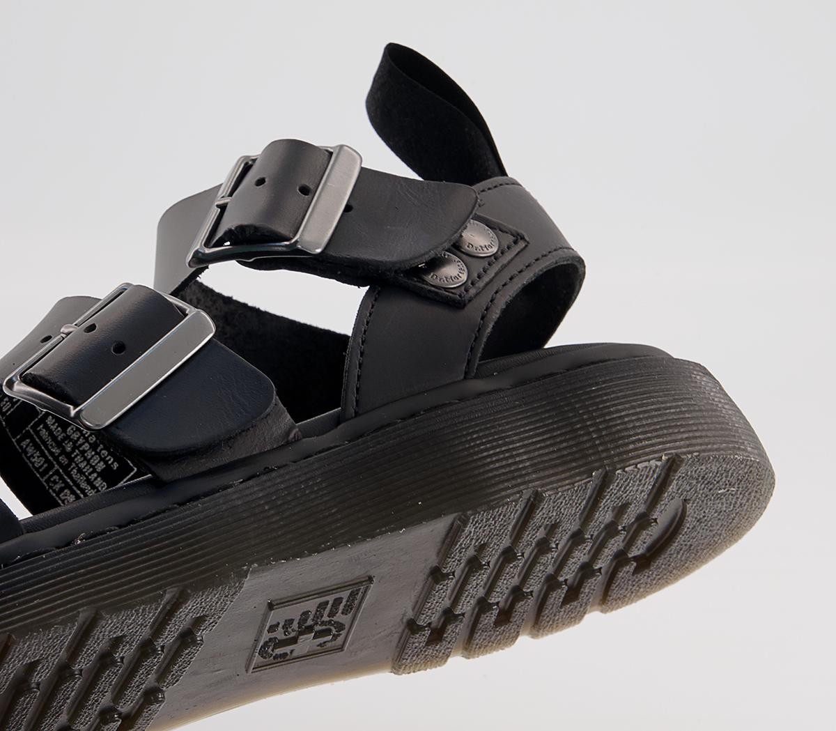 Dr. MartensGryphon Sandals Dr. MartensGryphon SandalsBlack Brando Leather