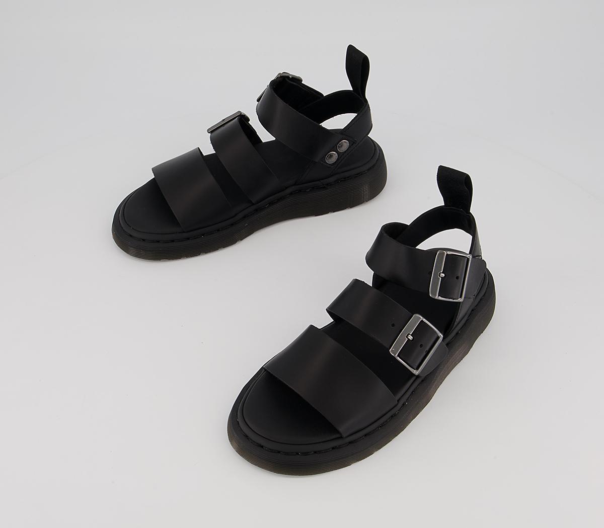 Dr. MartensGryphon Sandals Dr. MartensGryphon SandalsBlack Brando Leather