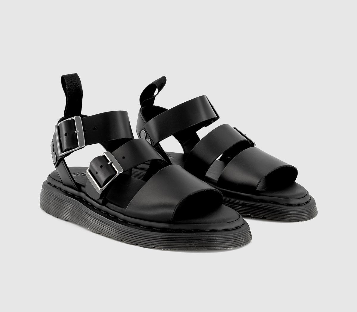 Dr. MartensGryphon Sandals Dr. MartensGryphon SandalsBlack Brando Leather