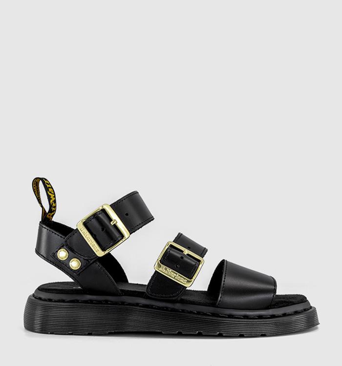 Dr. Martens Gryphon Sandals Black Atlas