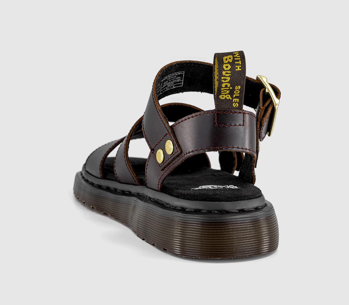 Dr. MartensGryphon SandalsBurgandy Charro Atlas