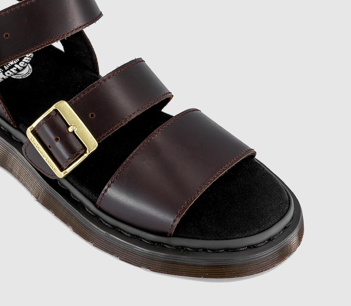 Dr. MartensGryphon SandalsBurgandy Charro Atlas