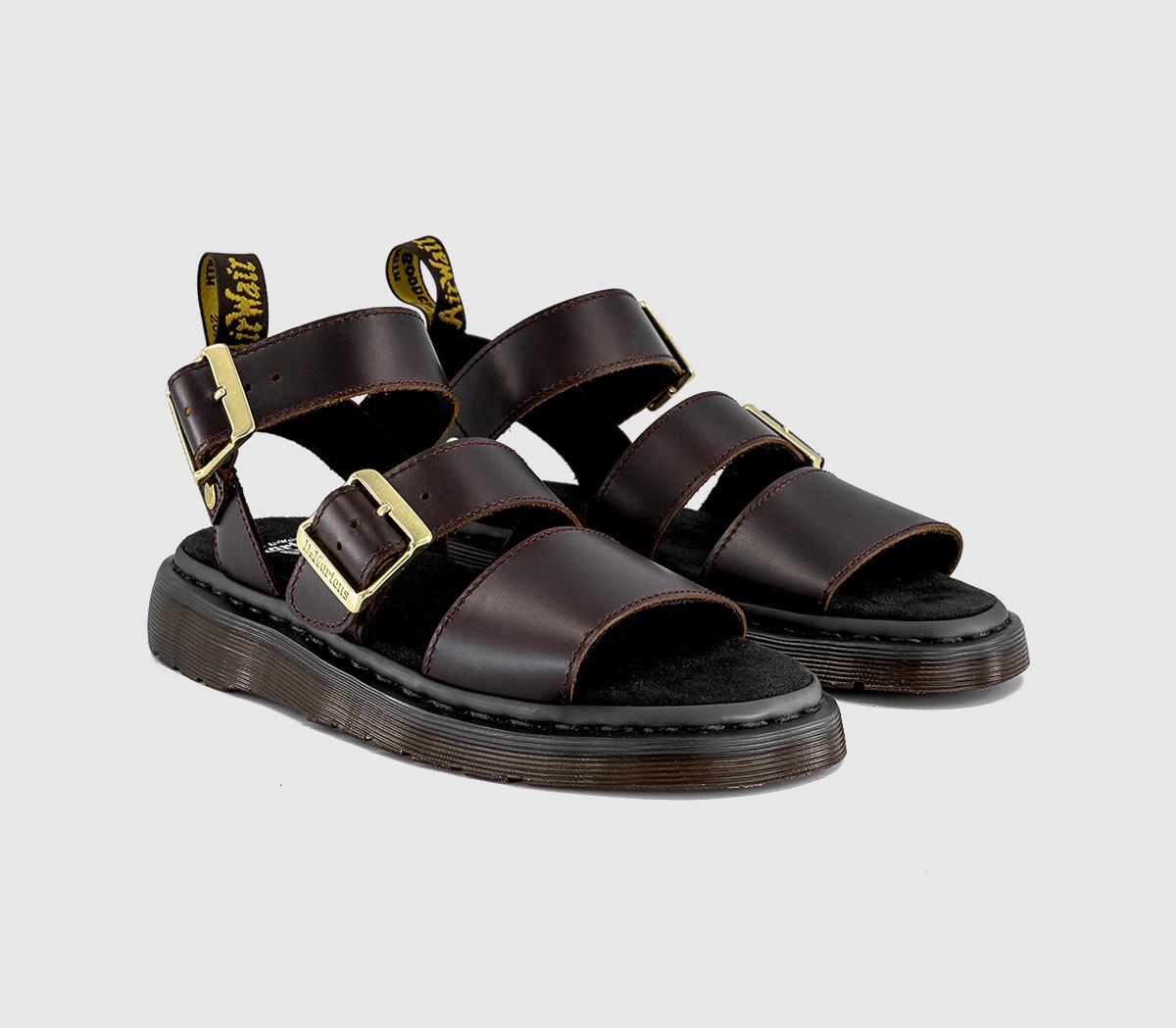 Dr. MartensGryphon SandalsBurgandy Charro Atlas