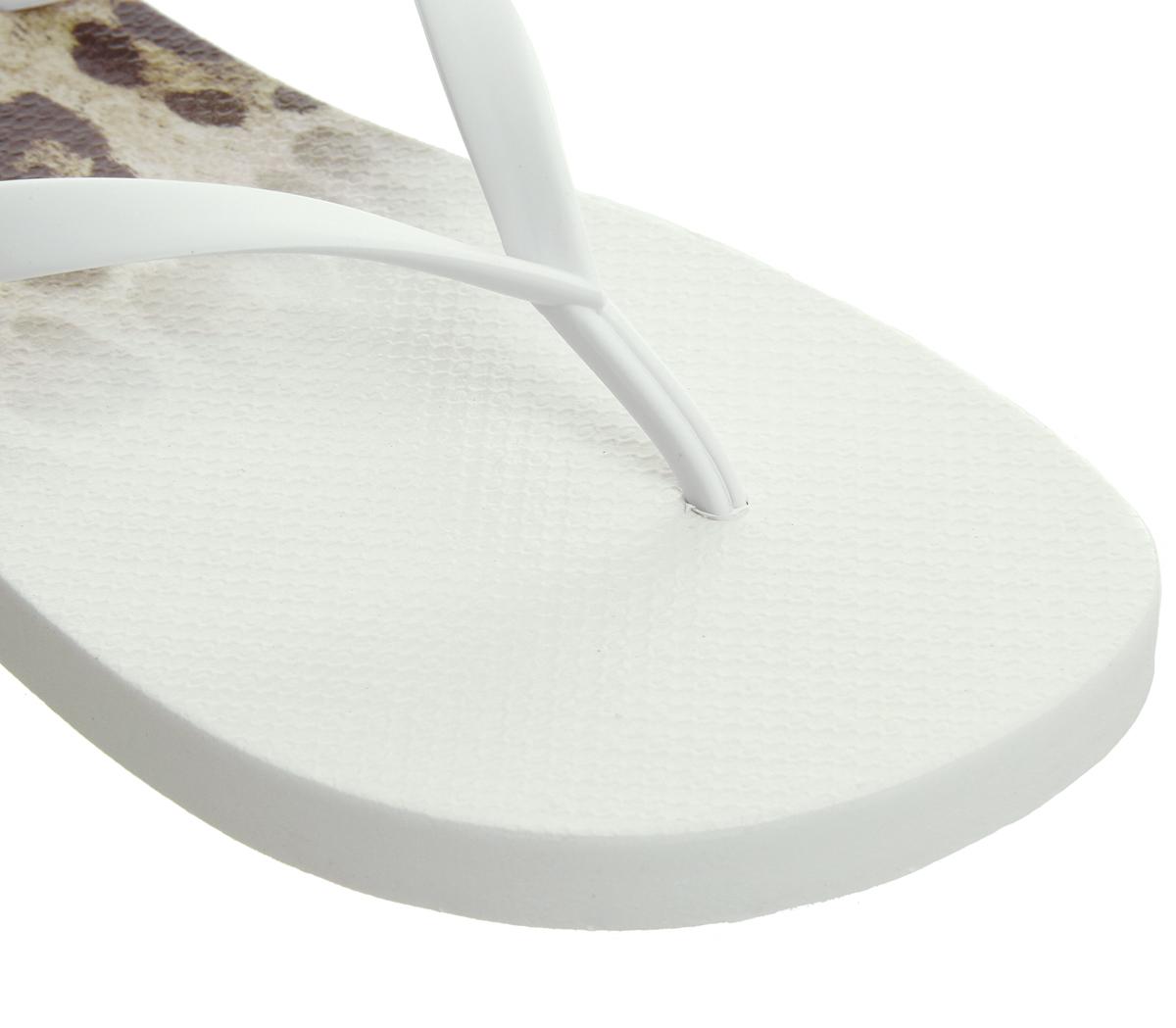 OFFICESeaside Ombre Toe Post Sandals OFFICESeaside Ombre Toe Post SandalsWhite Leopard