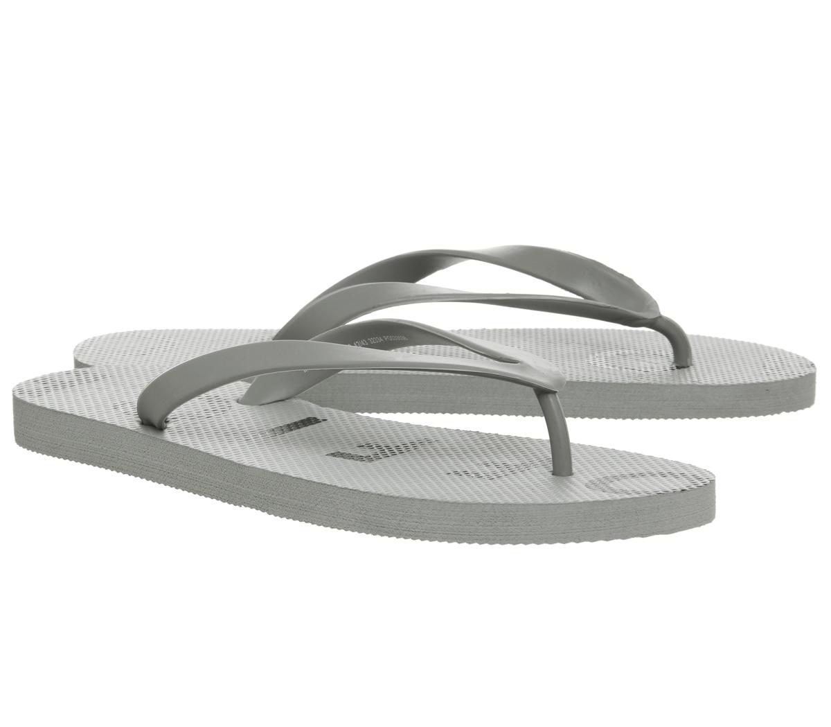 OFFICEHoliday Flip FlopsGrey