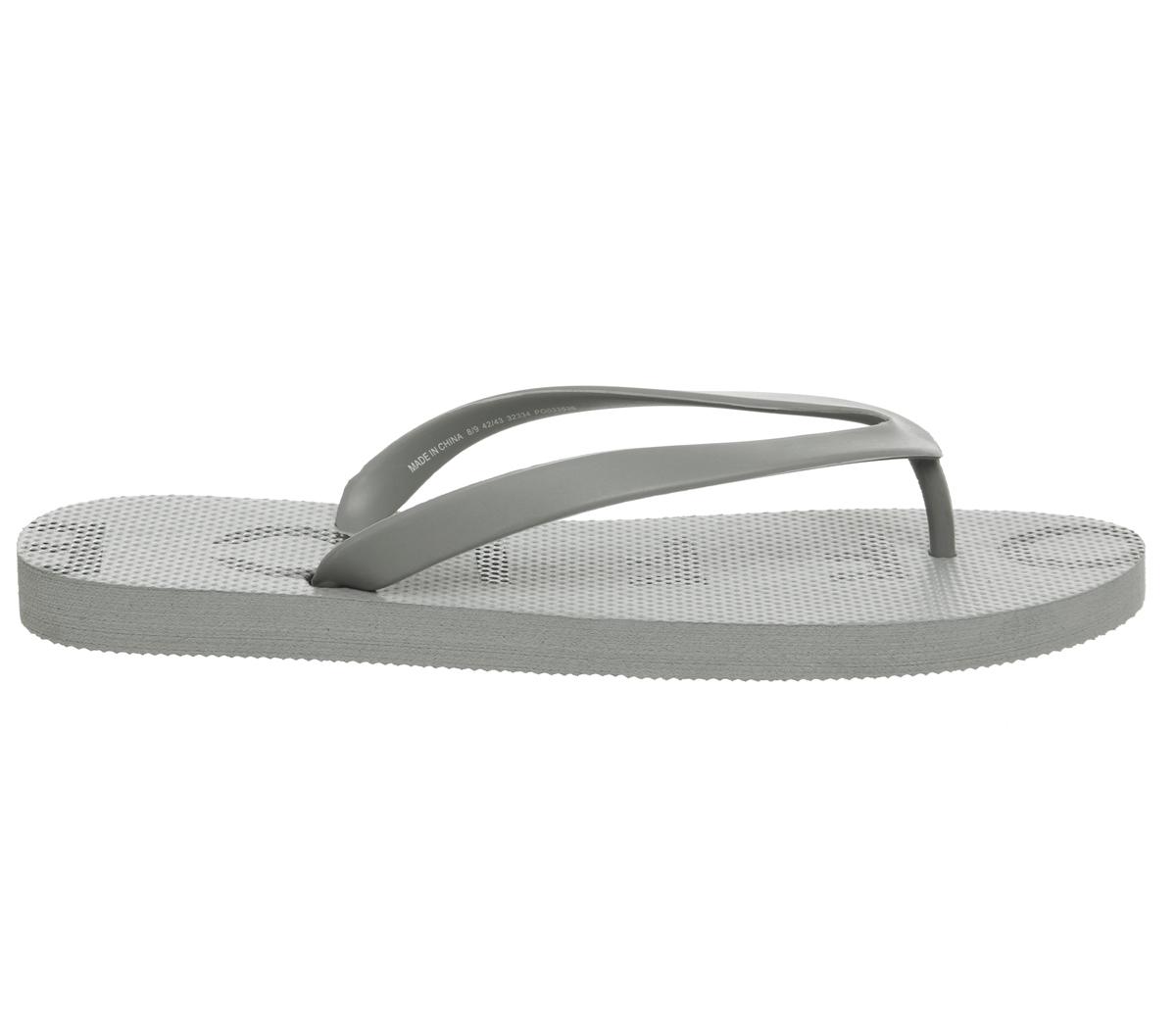 OFFICE Holiday Flip Flops Grey - Men’s Sandals