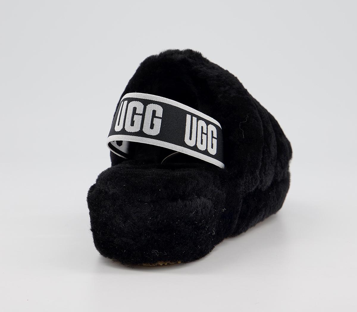 UGG Fluff Yeah Slides UGG Fluff Yeah Slides Black