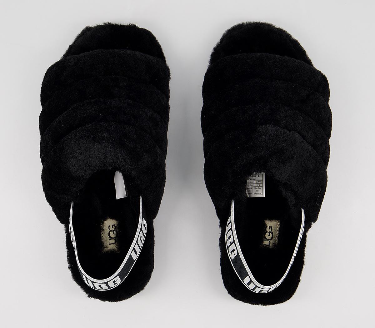 UGG Fluff Yeah Slides UGG Fluff Yeah Slides Black