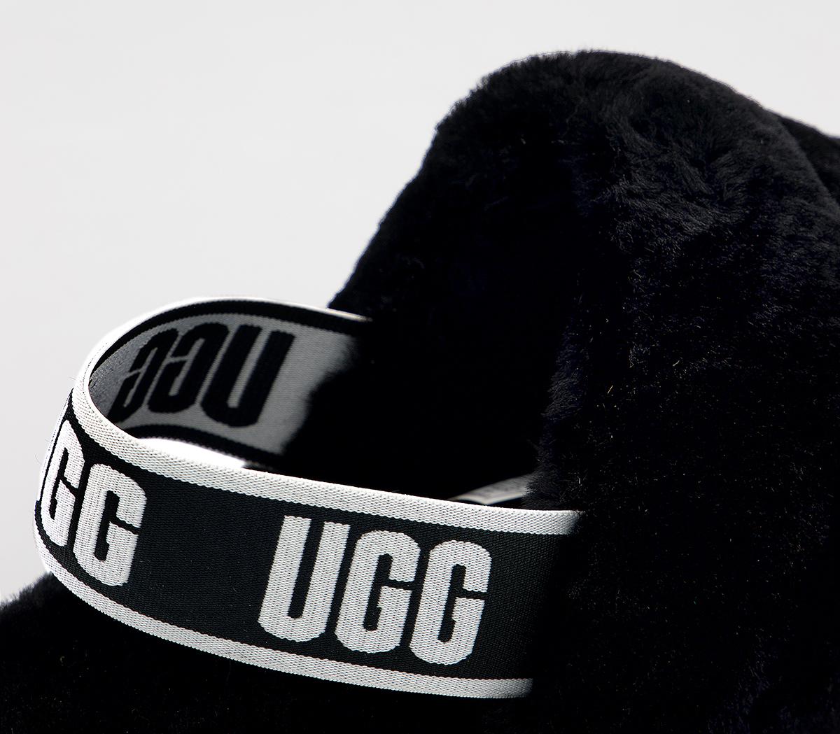 UGG Fluff Yeah Slides UGG Fluff Yeah Slides Black