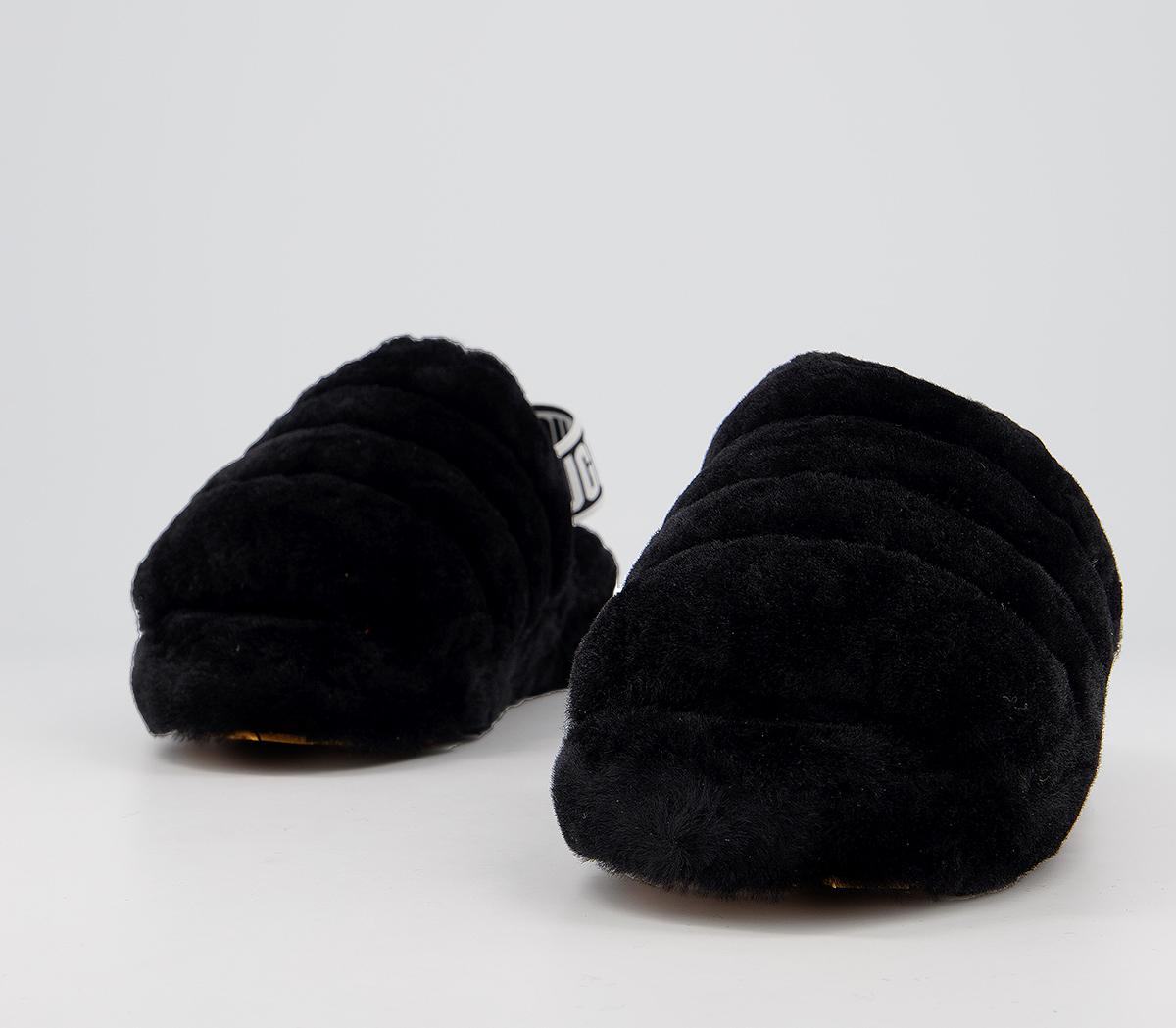 UGG Fluff Yeah Slides UGG Fluff Yeah Slides Black