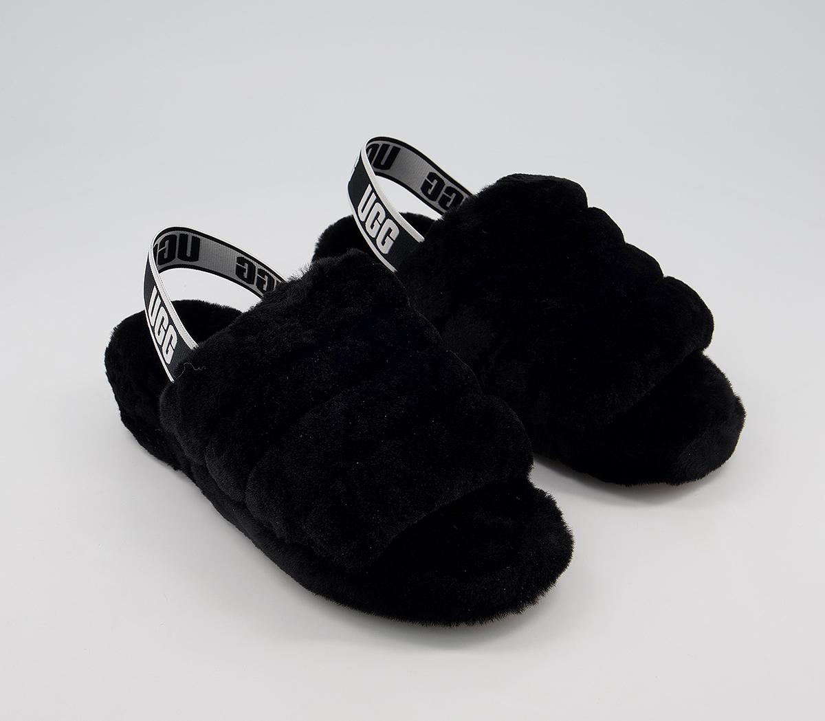 UGG Fluff Yeah Slides UGG Fluff Yeah Slides Black
