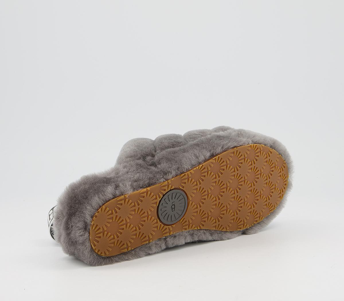 UGG Fluff Yeah Slides UGG Fluff Yeah Slides Charcoal