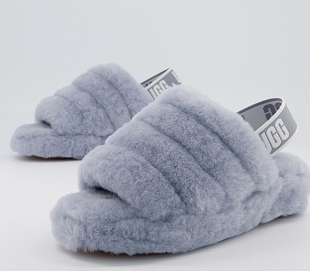 ugg fluff yeah ash fog