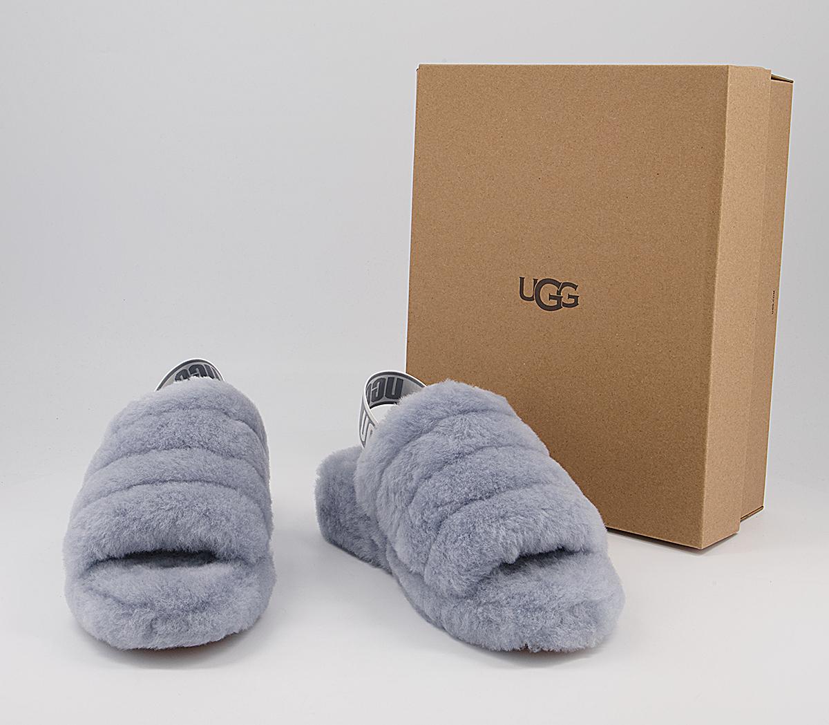 UGG Fluff Yeah Slides UGG Fluff Yeah Slides Ash Fog