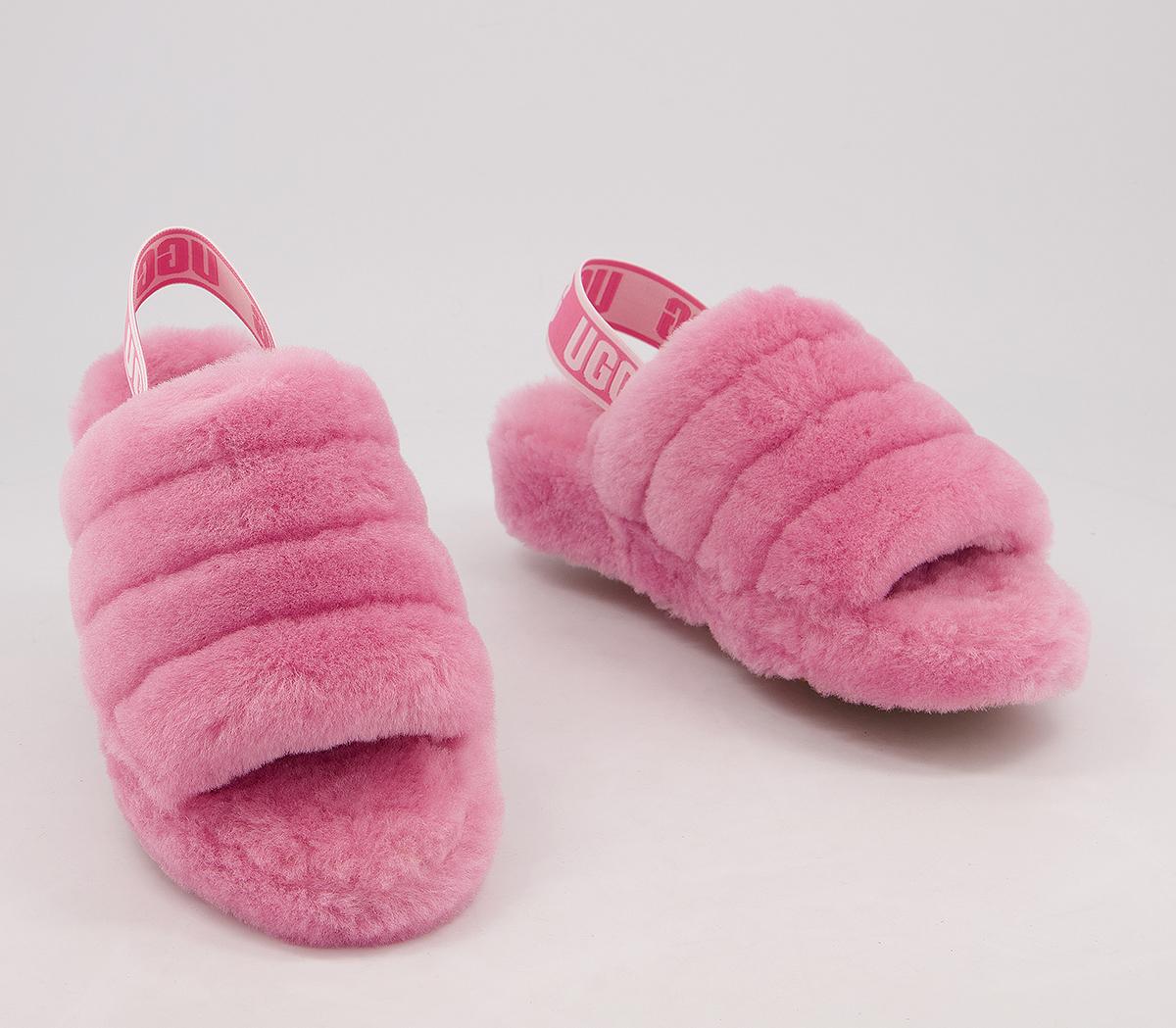 UGG Fluff Yeah Slides Wild Berry - Women’s Sandals