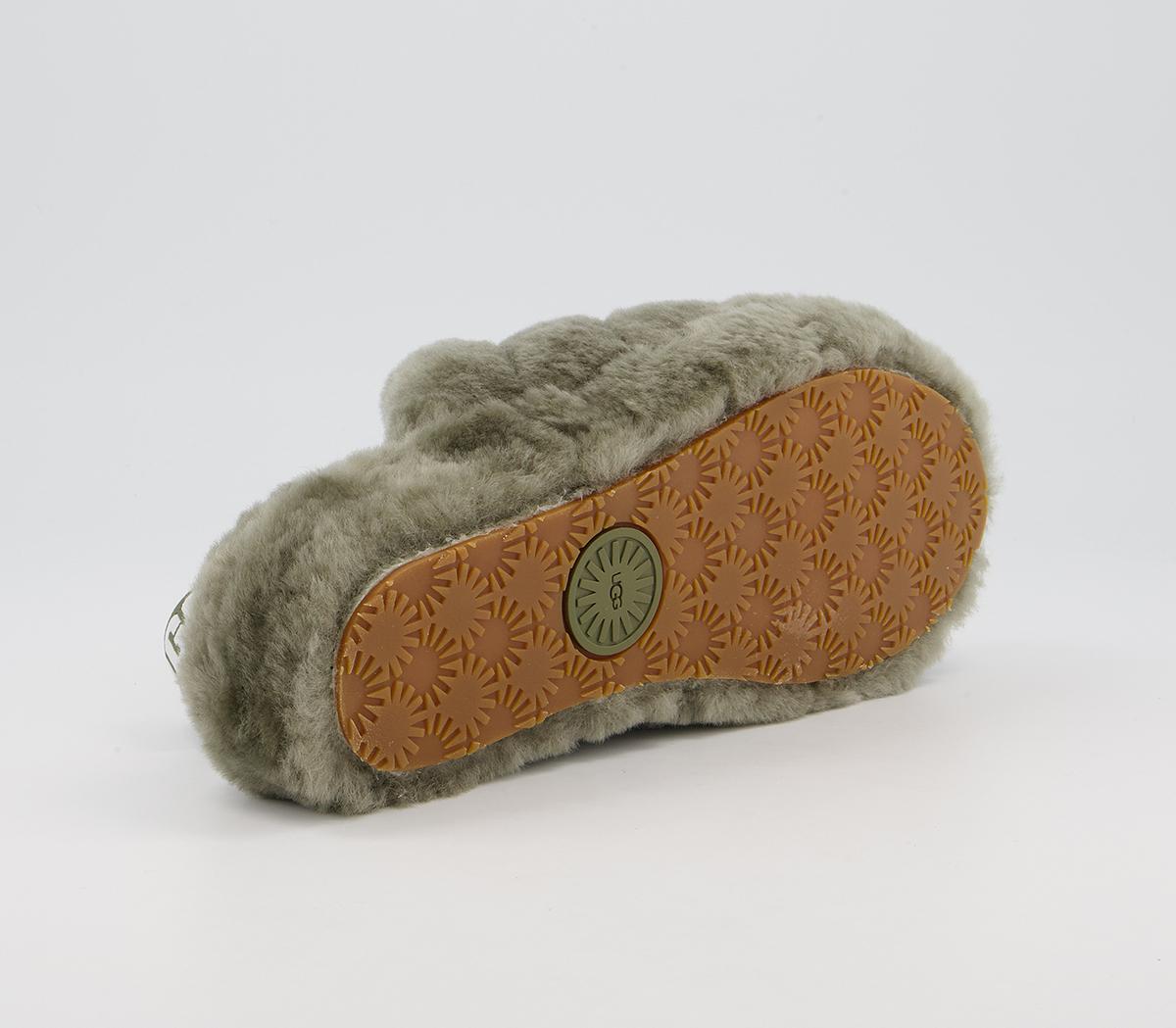 UGGFluff Yeah SlidesBurnt Olive